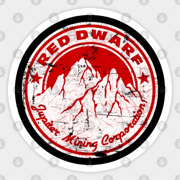 Red Dwarf Sticker by synaptyx